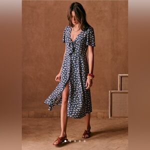 Sezane ophelia dress size 34